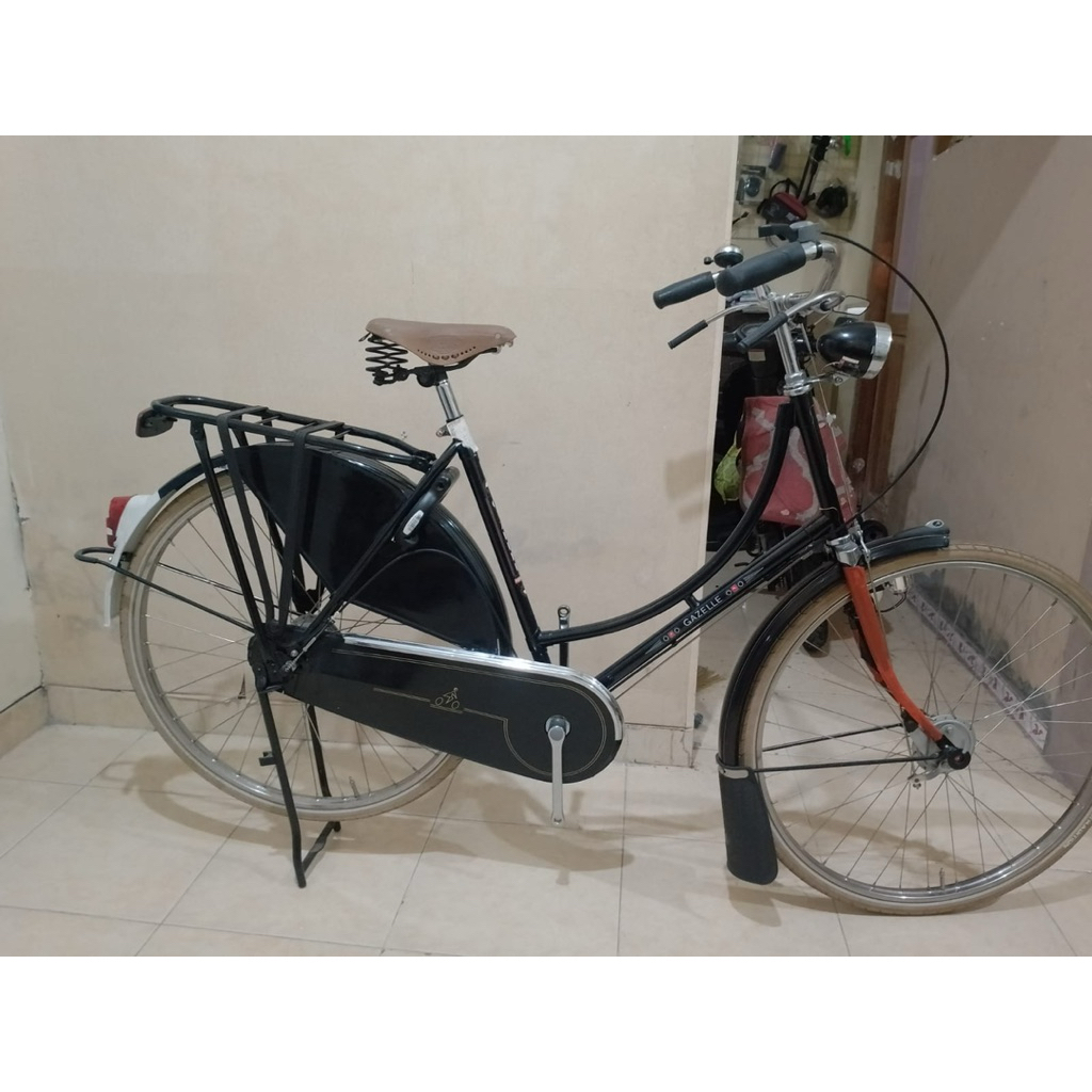 SEPEDA GAZELLE TOUR POPULAIR T3 LADDY ORIGINAL -NEW OLD STOK