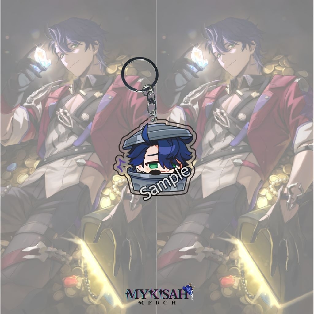 Gantungan Kunci Honkai Star Rail Sampo all - HSR - Ganci Anime - Key Chain Keychain Akrilik