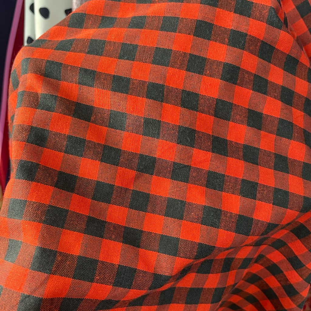 kain katun motif - kain katun yanded motif kotak premium - kain katun original - kain katun style pr