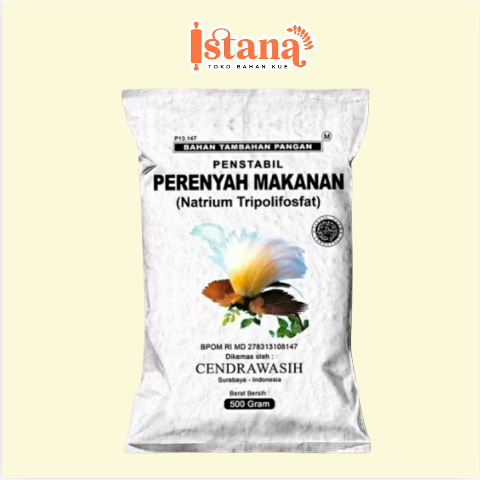 

PERENYAH MAKANAN CENDRAWASIH 500gr