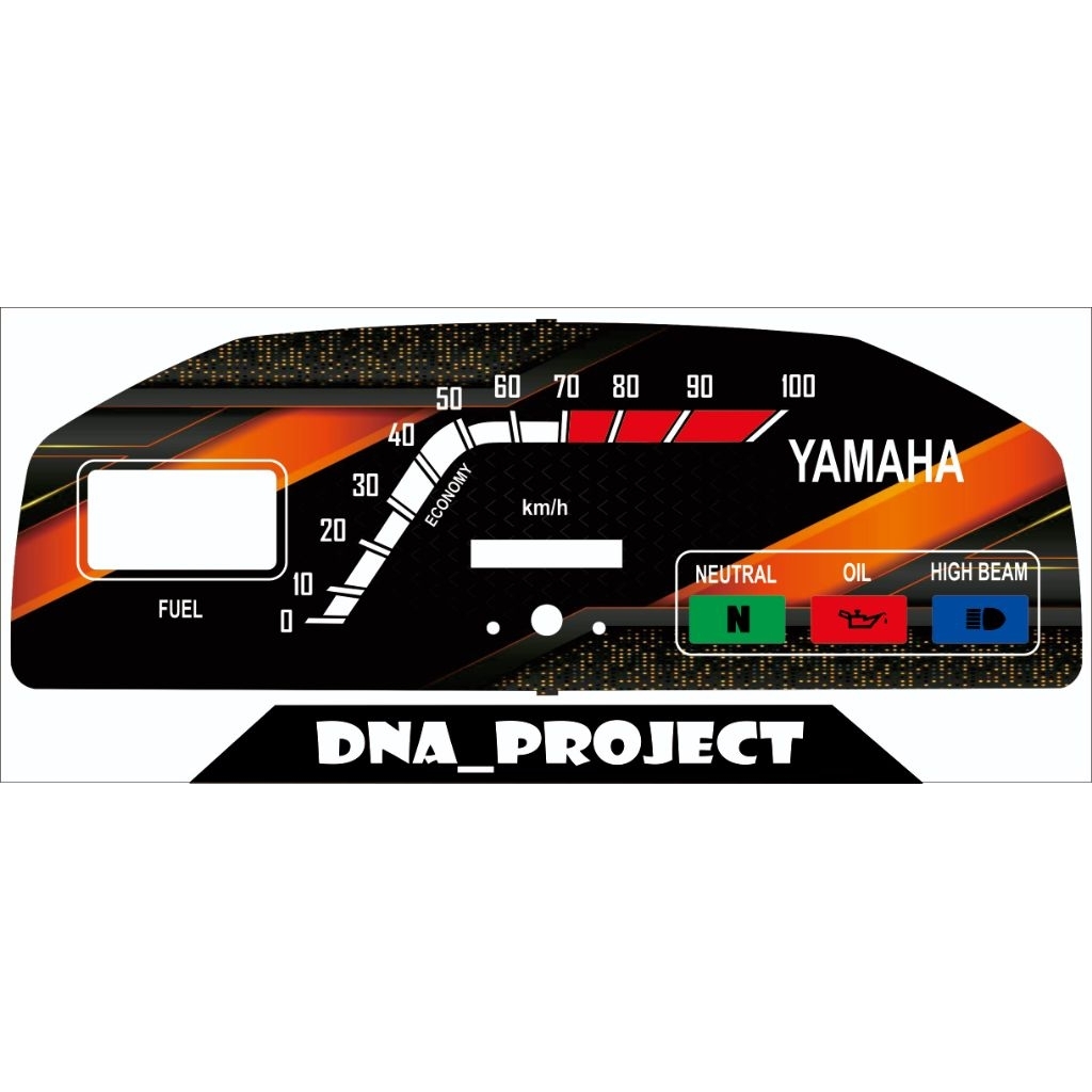 Panel Speedometer YAMAHA V80 Super Deluxe Robot