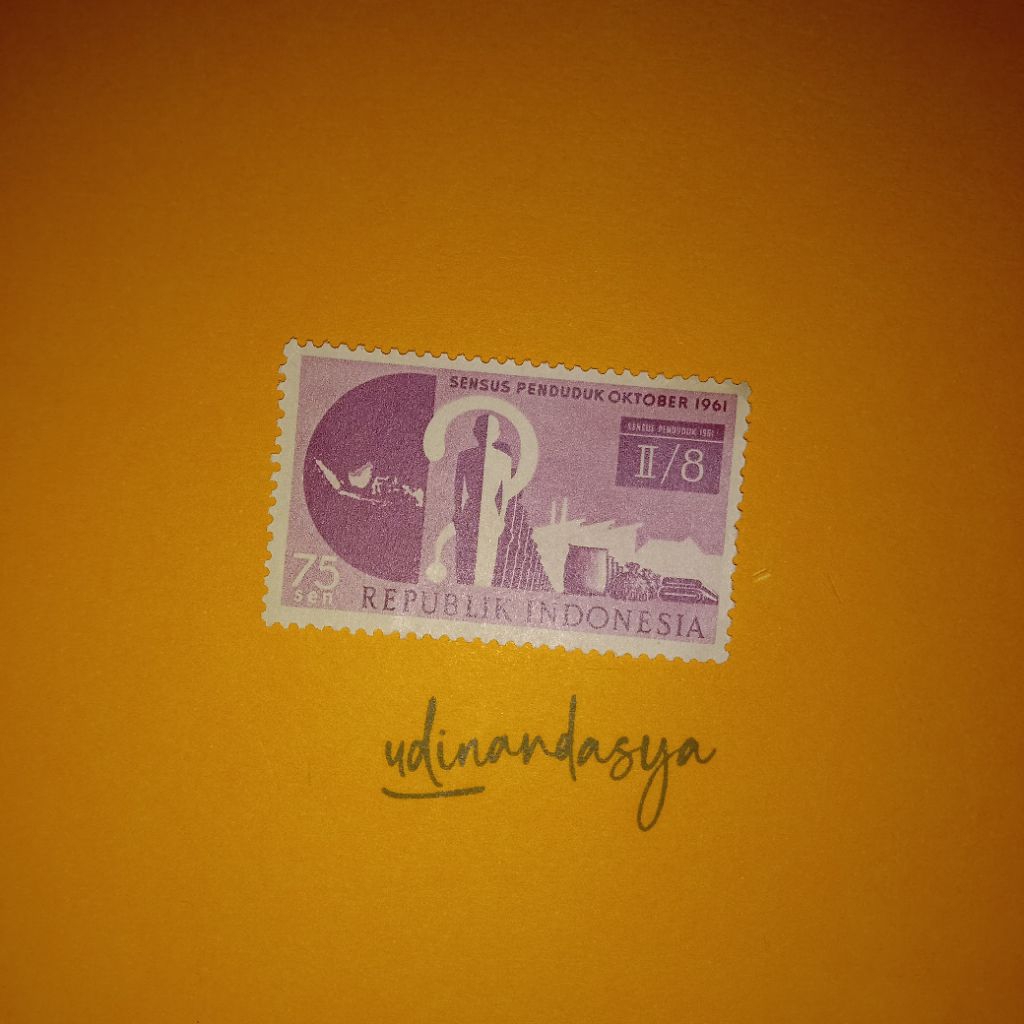 

Perangko Seri Sensus Penduduk 1961