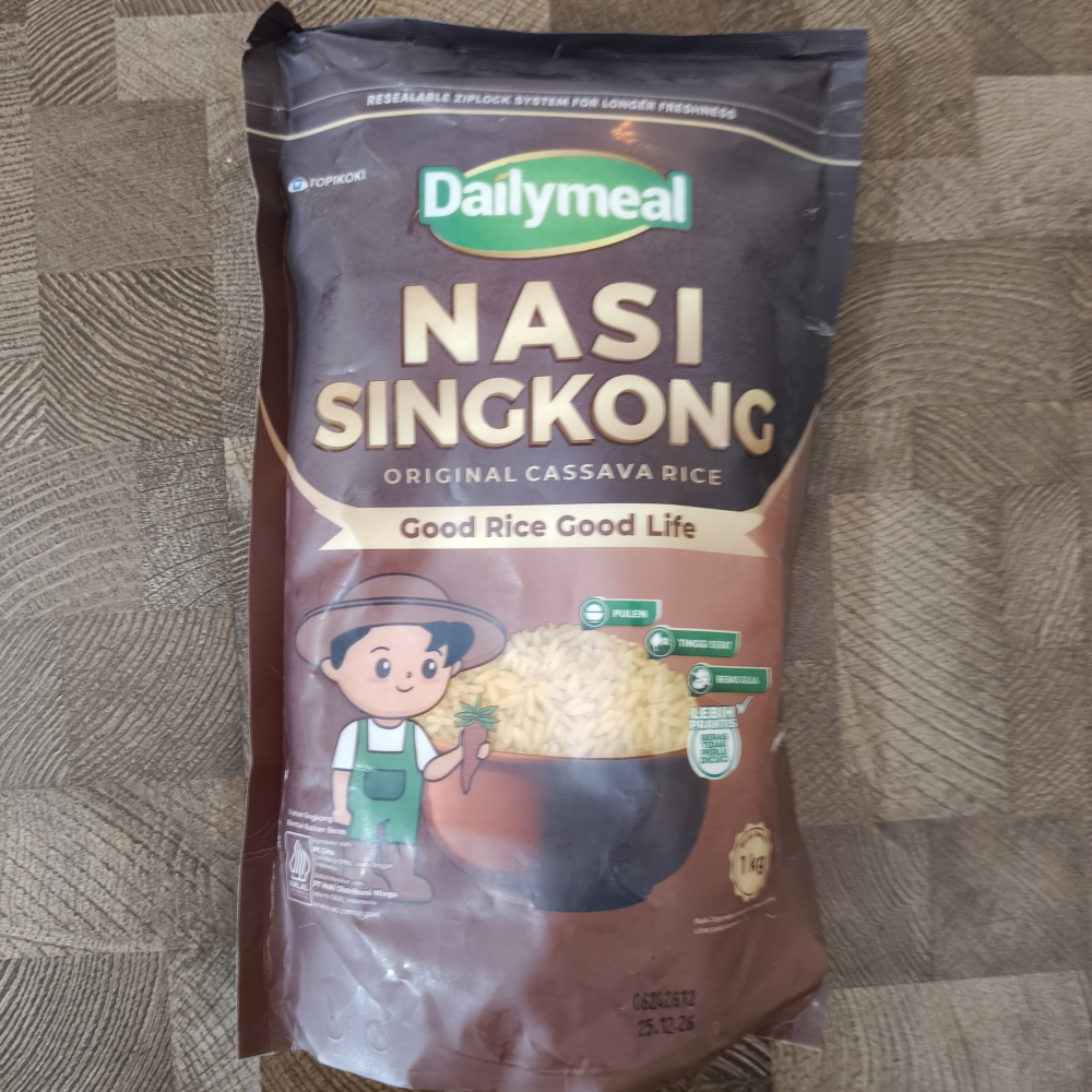 

Dailymeal Nasi Singkong / Nasi Jagung / Beras Merah 1 kg