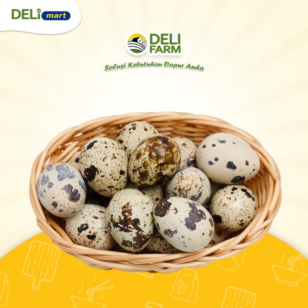 

Deli Mart [Khusus INSTAN Medan] Telur Puyuh by Deli Farm