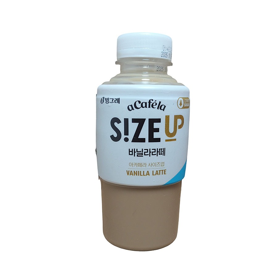

ACAFELA SIZE UP VANILLA LATTE 350 ML