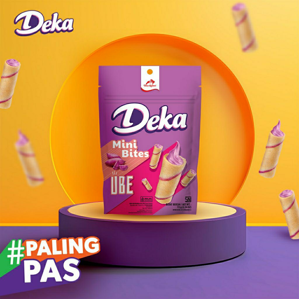 

Deka mini wafer Bites Ube 80g