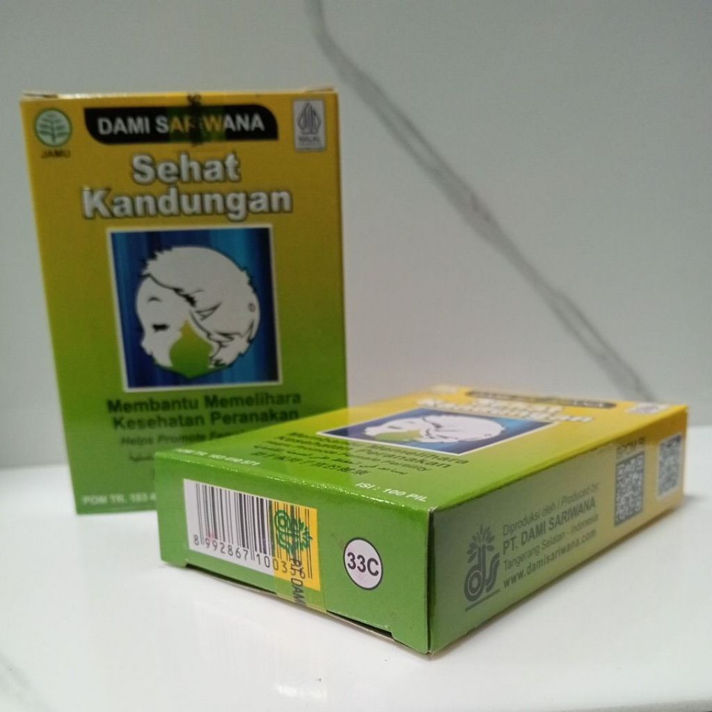 

Jamu Herbal PROMIL Sehat Kandungan Dami Sariwana isi 100 pil