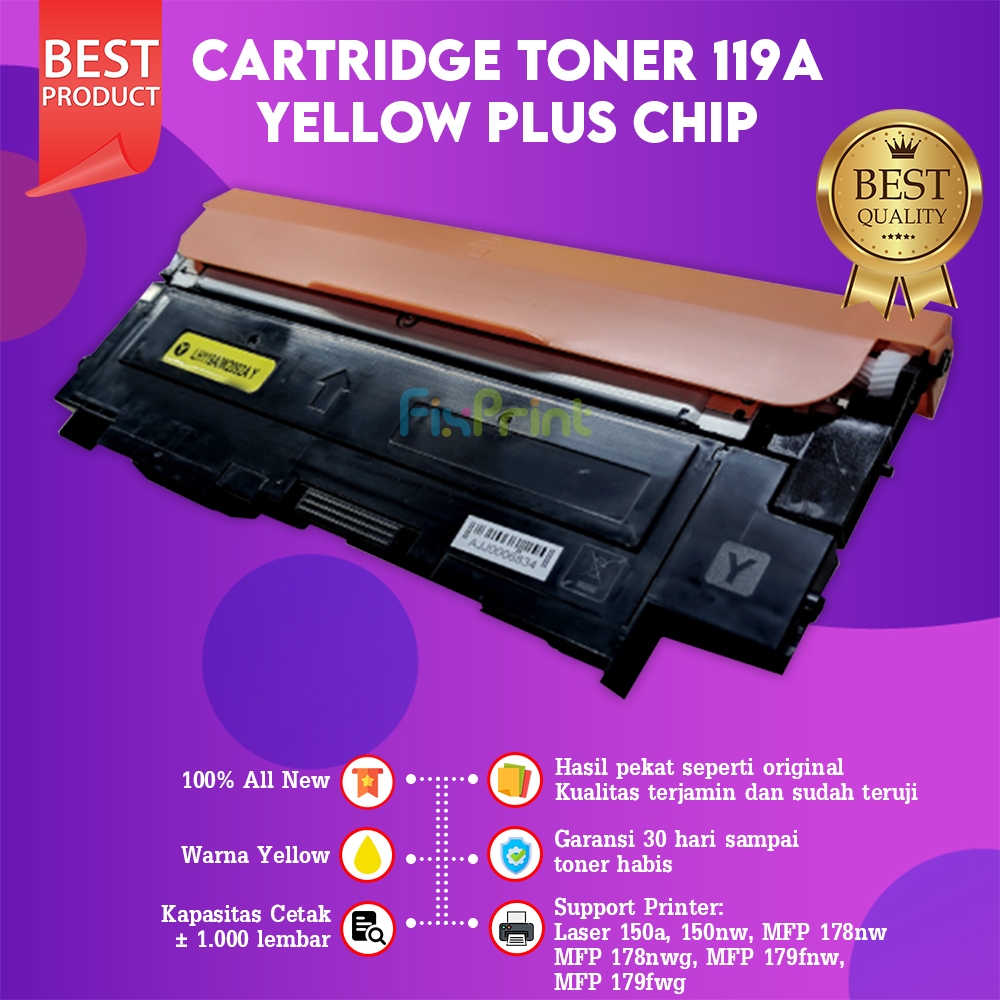 FixPrint Cartridge Toner Compatible 119A 150a 150nw 178nw 179nw 179fnw