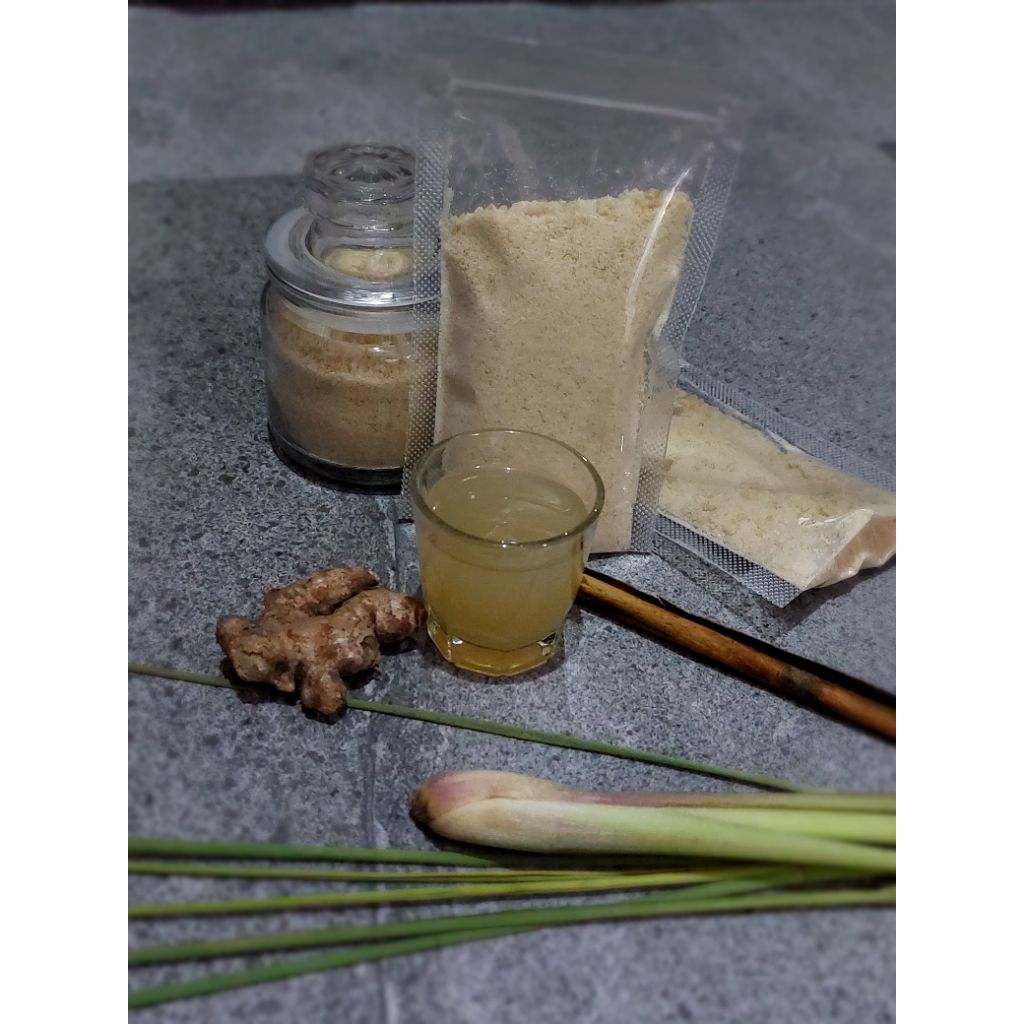 

Jahe Bubuk Isi 500 gr Murni Asli Tanpa Campuran Gula / Ginger Powder Original Wedang Rempah