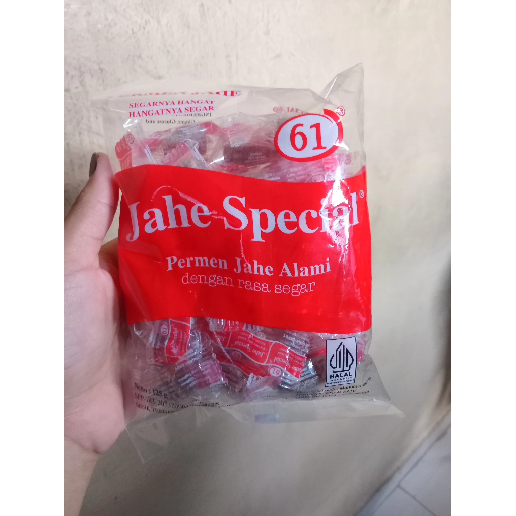 

PERMEN JAHE SPECIAL 61 || Permen Jahe Alami dengan rasa segar
