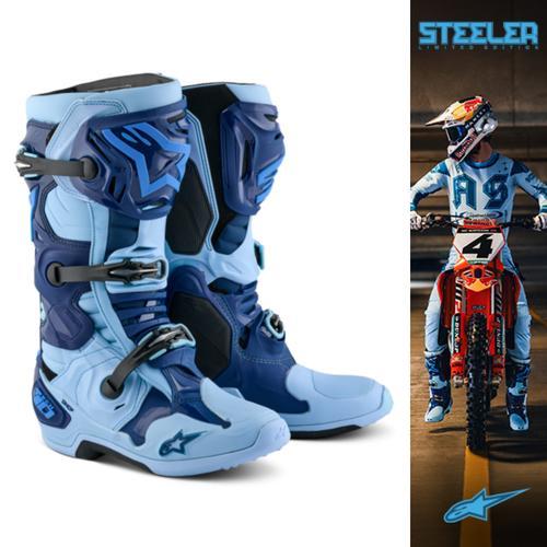 ALPINESTARS TECH 10 STEELER LIMITED EDITION BOOTS MX