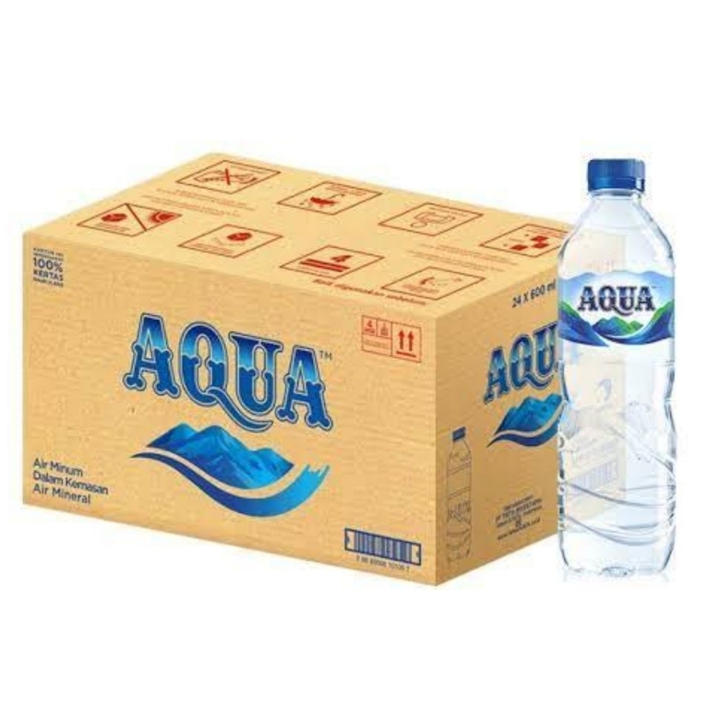 

Aqua Botol 24 x 600 ml