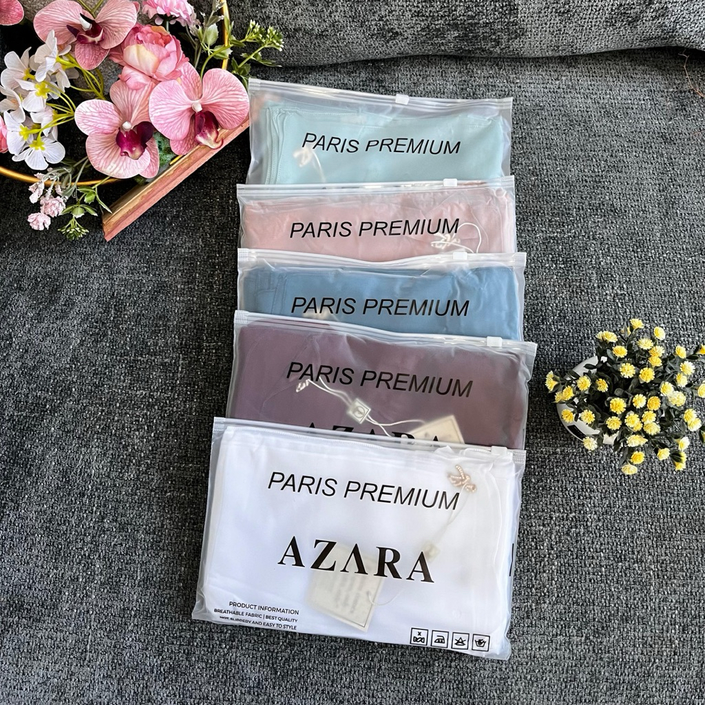 Hijab Segi Empat Paris Buckle Azara Original Hijab Paris Buckle Azara Pouch