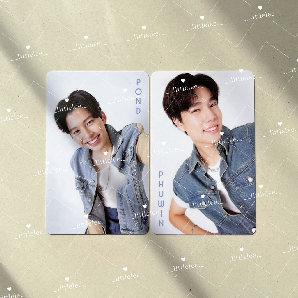 PONDPHUWIN CAHOL PHOTOCARD OFFICIAL