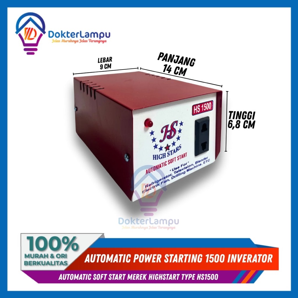 Automatic Power Starting 1500 INVERATOR