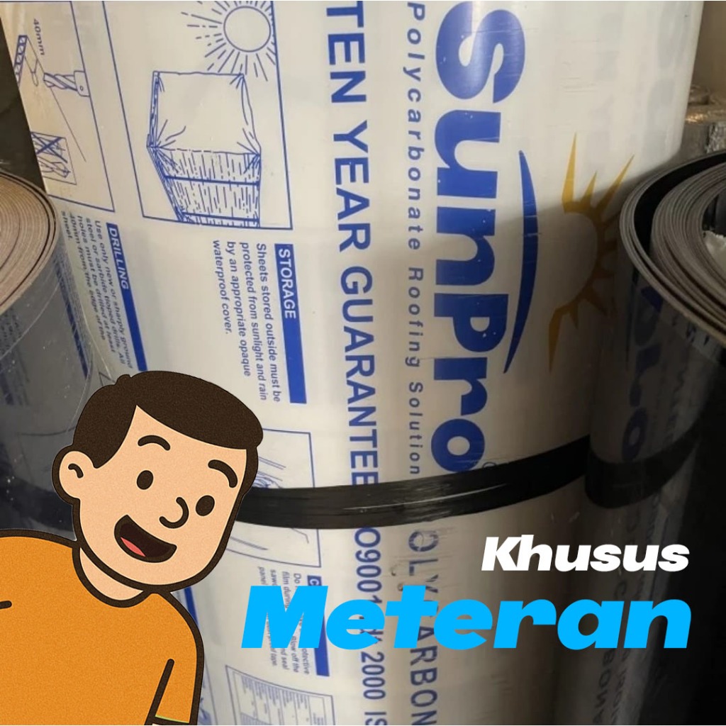 Atap Polycarbonate Twinwall (METERAN)