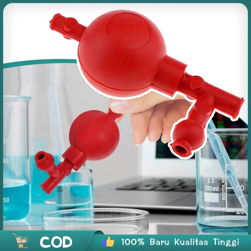 

Rubber Pipet Filler 3 Valve Pipette Rubber Bulb Merah Pipette Pump Untuk Pipet Pipet Bulb Rubber High Quality