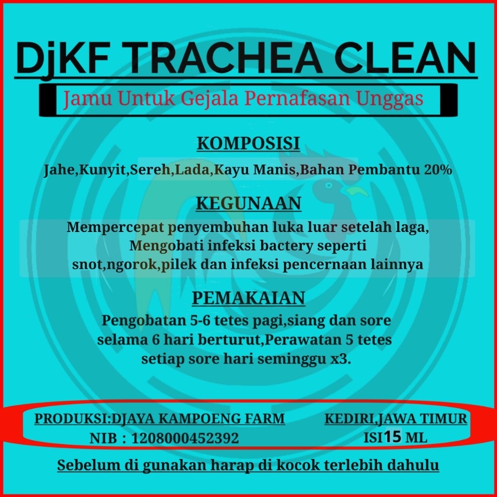 Livvicstore Jamu Ayam Djkf Product - Herbal Multivitamin Kalsium Ayam Aduan