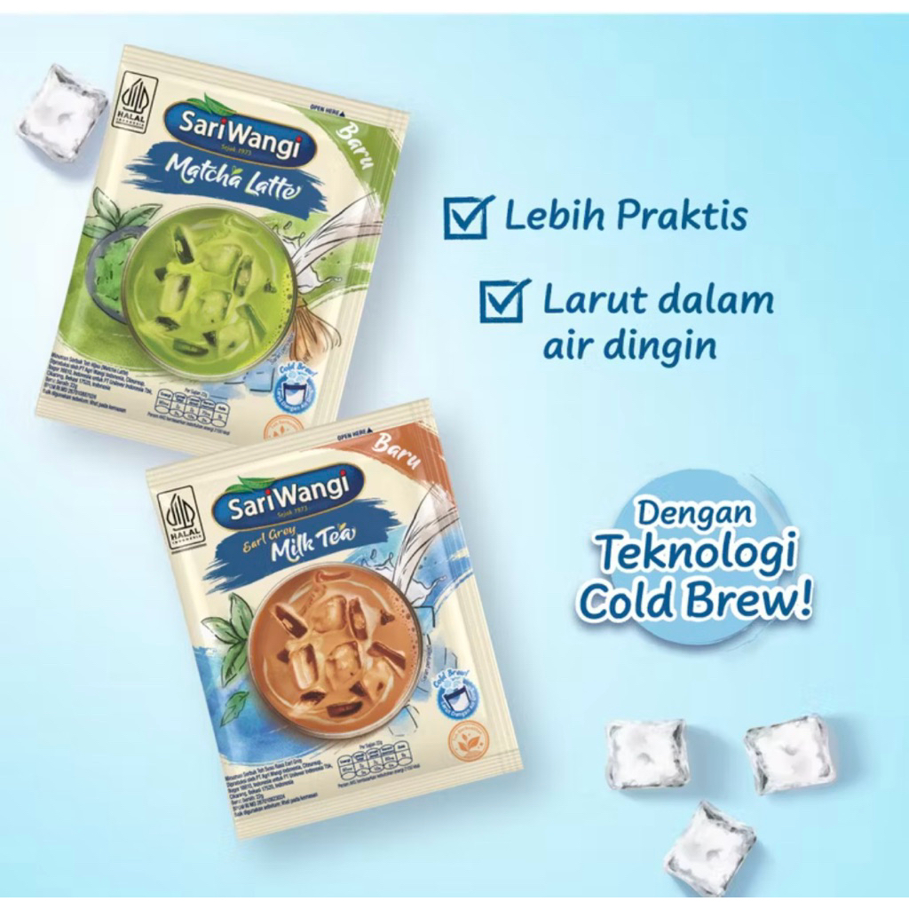 

Sariwangi Matcha Latte/Earl Grey Milk Tea 22 g/ 1 sachet