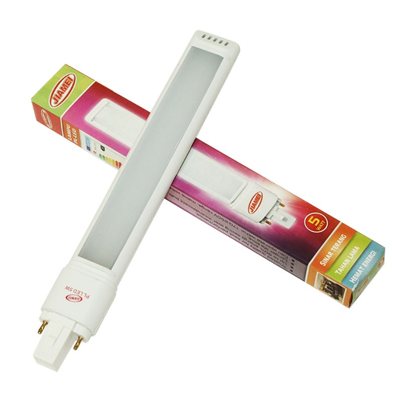 EELIC LAU-PL5W PUTIH LAMPU PL LED 5W REFIL UNTUK LAMPU MEJA 5 WATT PL LED