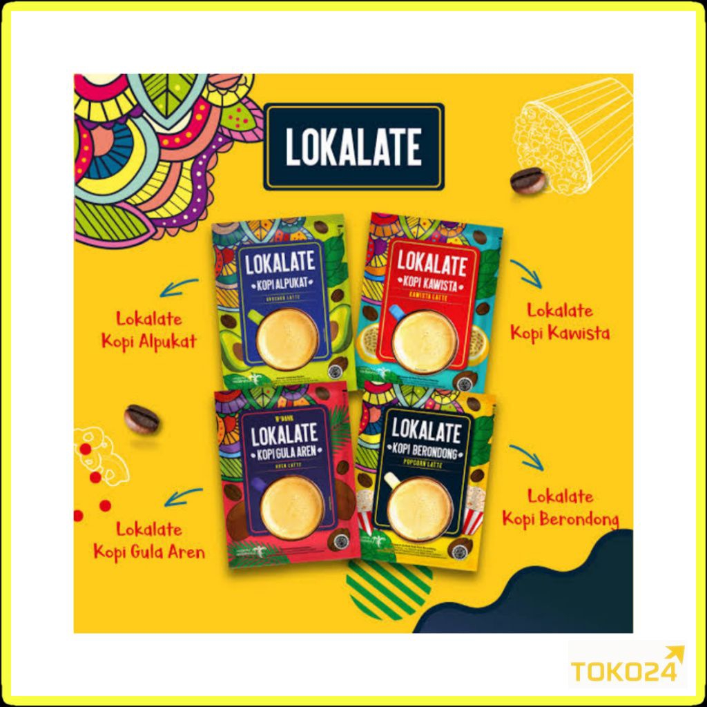 

Lokalate Kopi 1 Renteng 10's