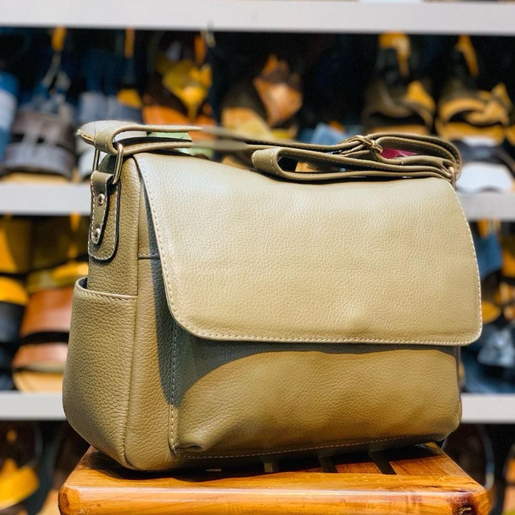 Tas Tutup Size M Kulit Garut | Produk Kulit Sukaregang Garut