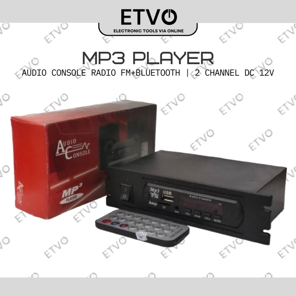 MP3 Player Audio Console plus Radio Bluetooth