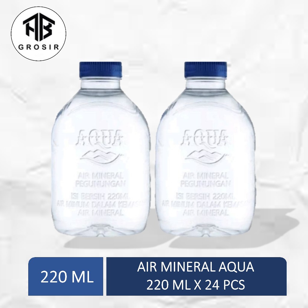 

Aqua Cube Botol Air Mineral 220 ML x 24 Pcs