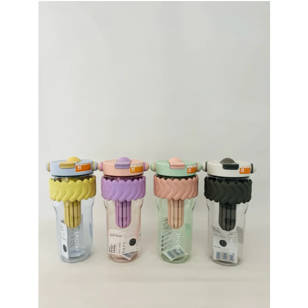 SHOTAY - Botol Minum Sedotan TRITAN BPA FREE 800ml