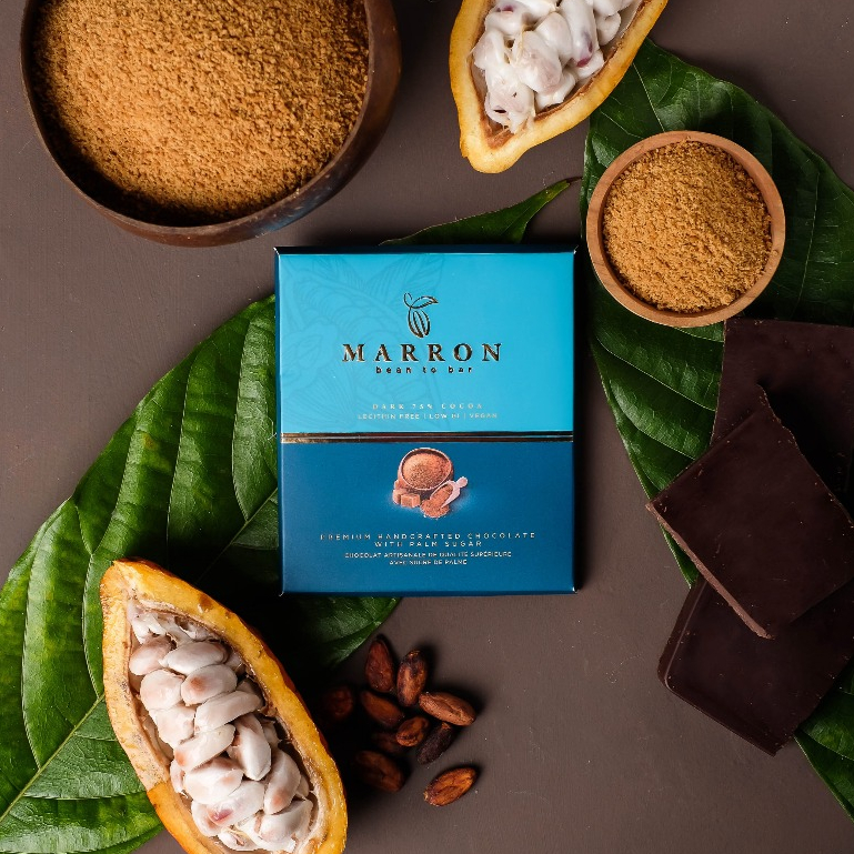 

Marron Chocolate Dark 75% Cocoa | Vegan Bali Chocolate 50gr