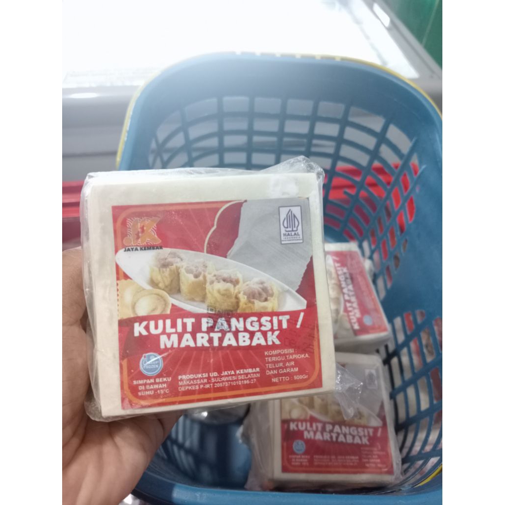 

Kulit pangsit/martabak 500 gr