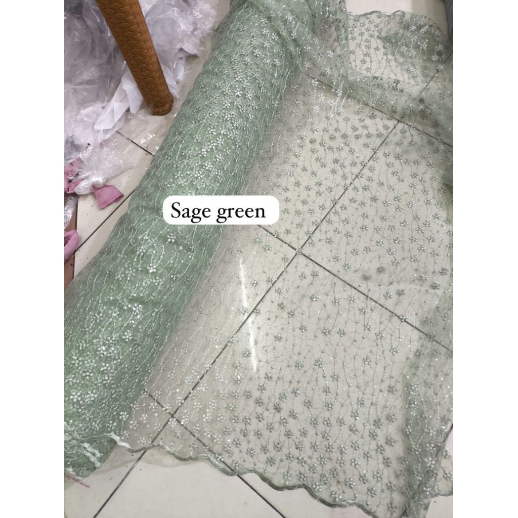 KAIN TILE/KAIN KEBAYA/KAIN TILE METERAN/BAHAN TILE KOREA/KAIN TILE PREMIUM