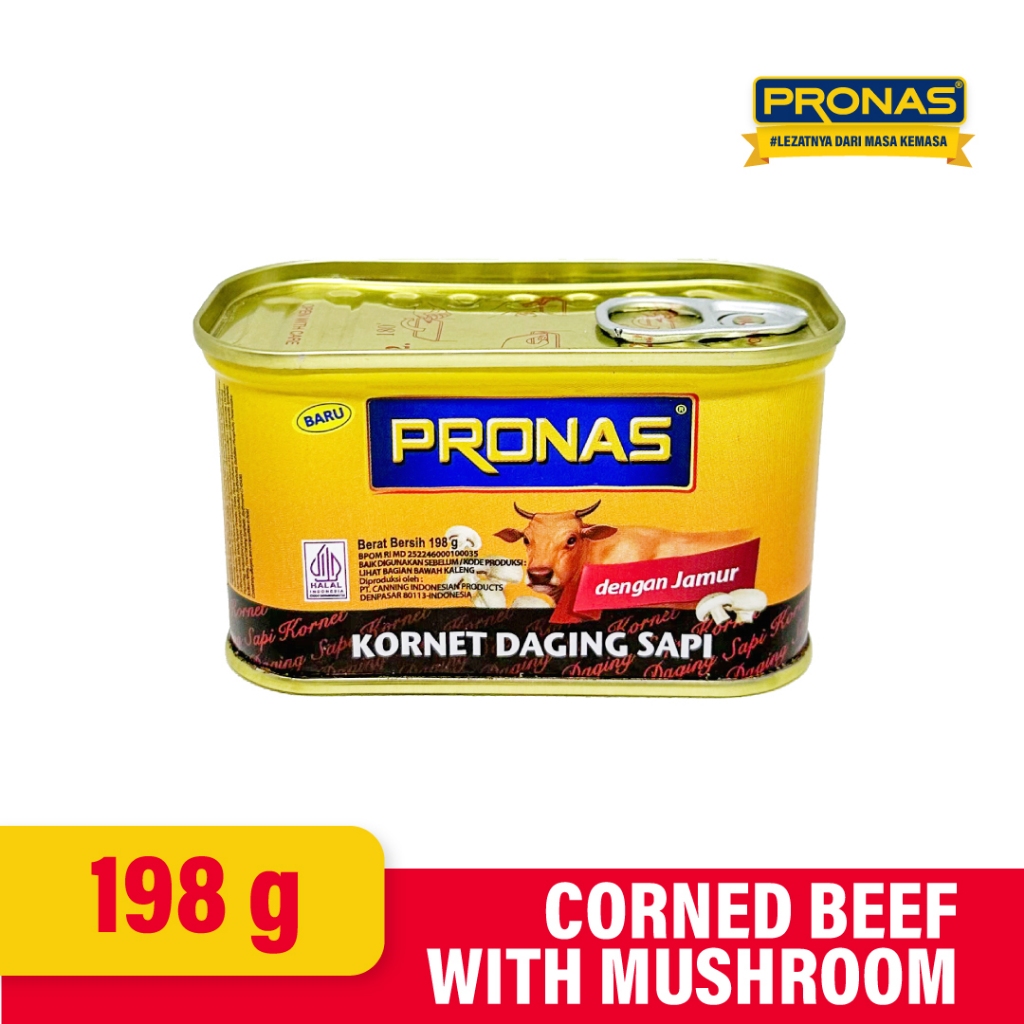 PRONAS Kornet Sapi Mushroom 198 gr