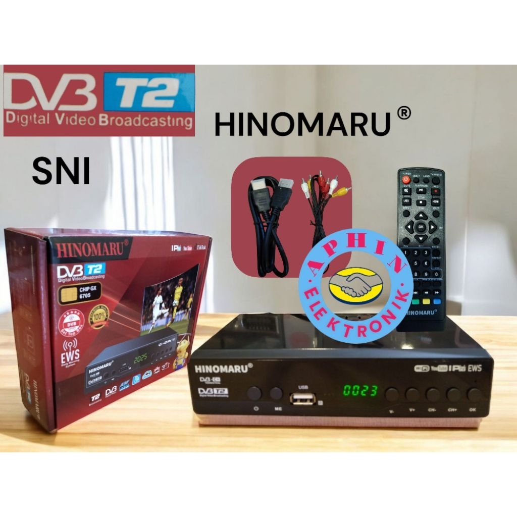 STB HINOMARU Set top box Digital tv Original