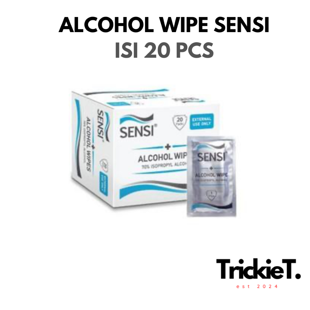 Sensi Alcohol Wipe isi 20 pcs