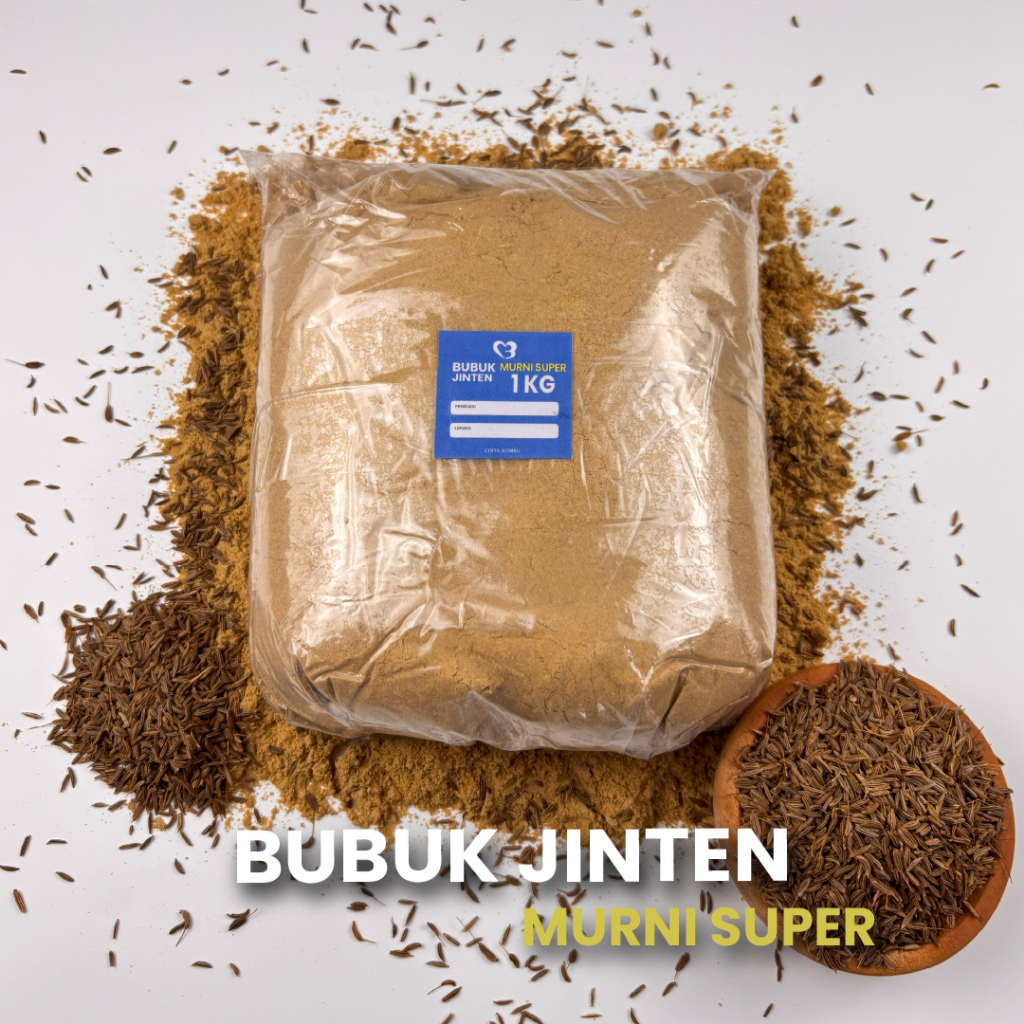 

Jinten Bubuk Murni Super 1 Kg / Caraway Powder Premium 1000 Gram