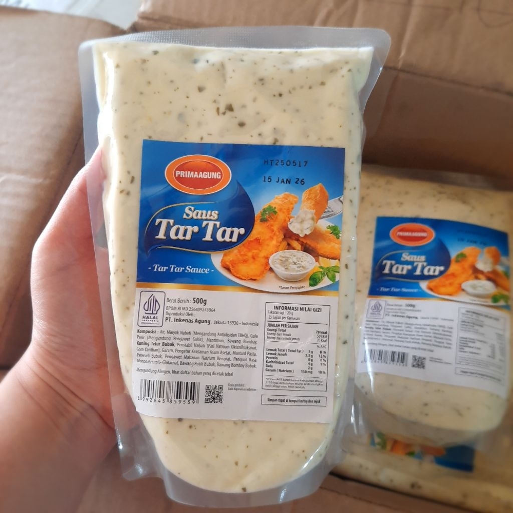 

Prima Agung Saus Tar Tar 500g