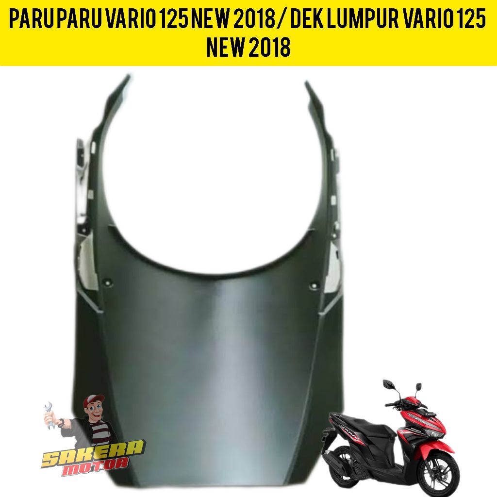 Paru paru Vario 125 LED New/dek lumpur Vario 125 LED New/cover lumpur Vario 125 LED New 2018