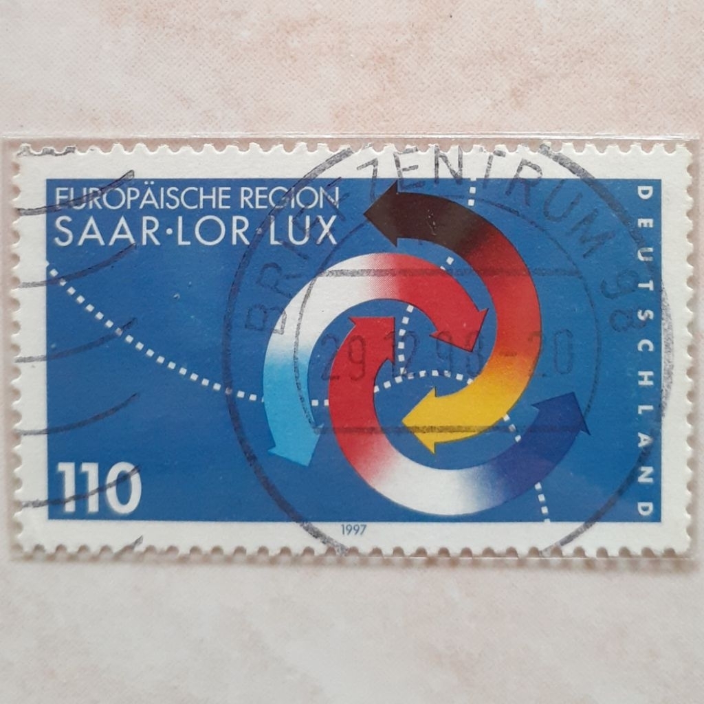 

Perangko Jerman Saar-Lor-Lux European Region Tahun 1997