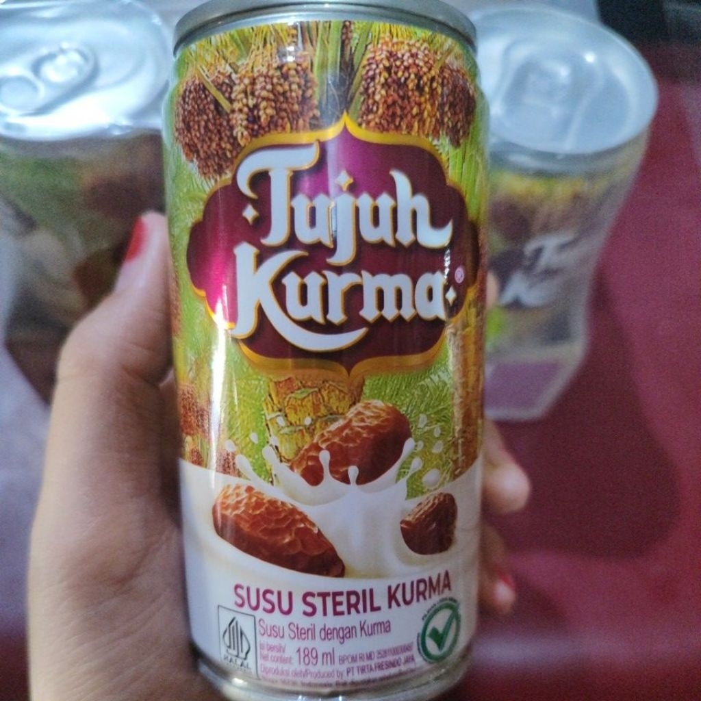 

Susu Tujuh Kurma 189ml Susu Steril Kurma