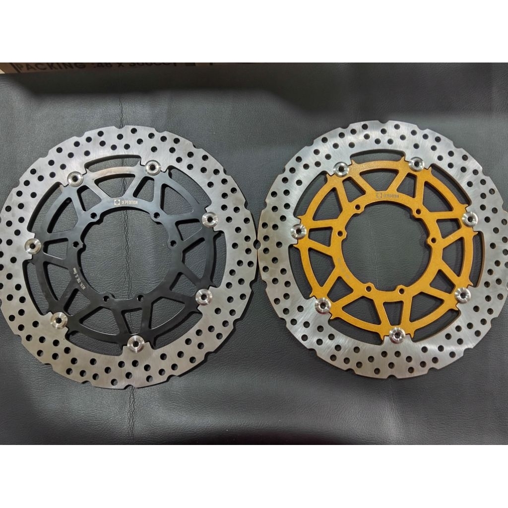 Disc /Piringan Depan Lebar Floating Expedition CRF +Breket