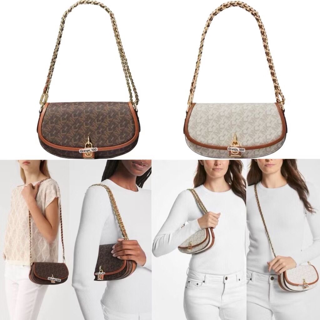 TAS WANITA MK MILA CHAIN CONVERTIBLE SHOULDER BAG