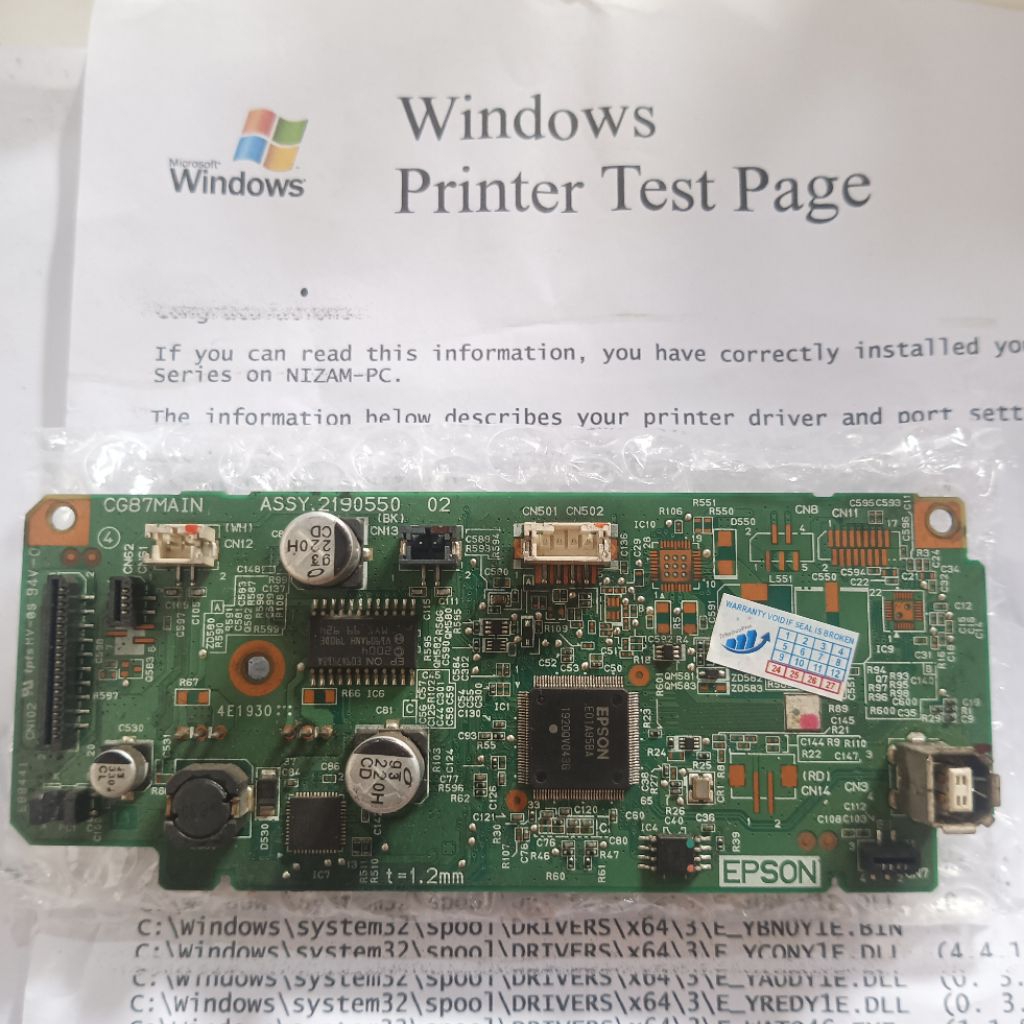 Mainboard Epson L3110 Motherboardboard L3110