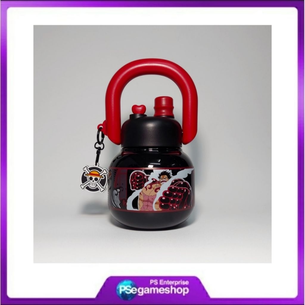 Tumbler Yoshinoya x One Piece Monkey D Luffy [Gear 4][Black]