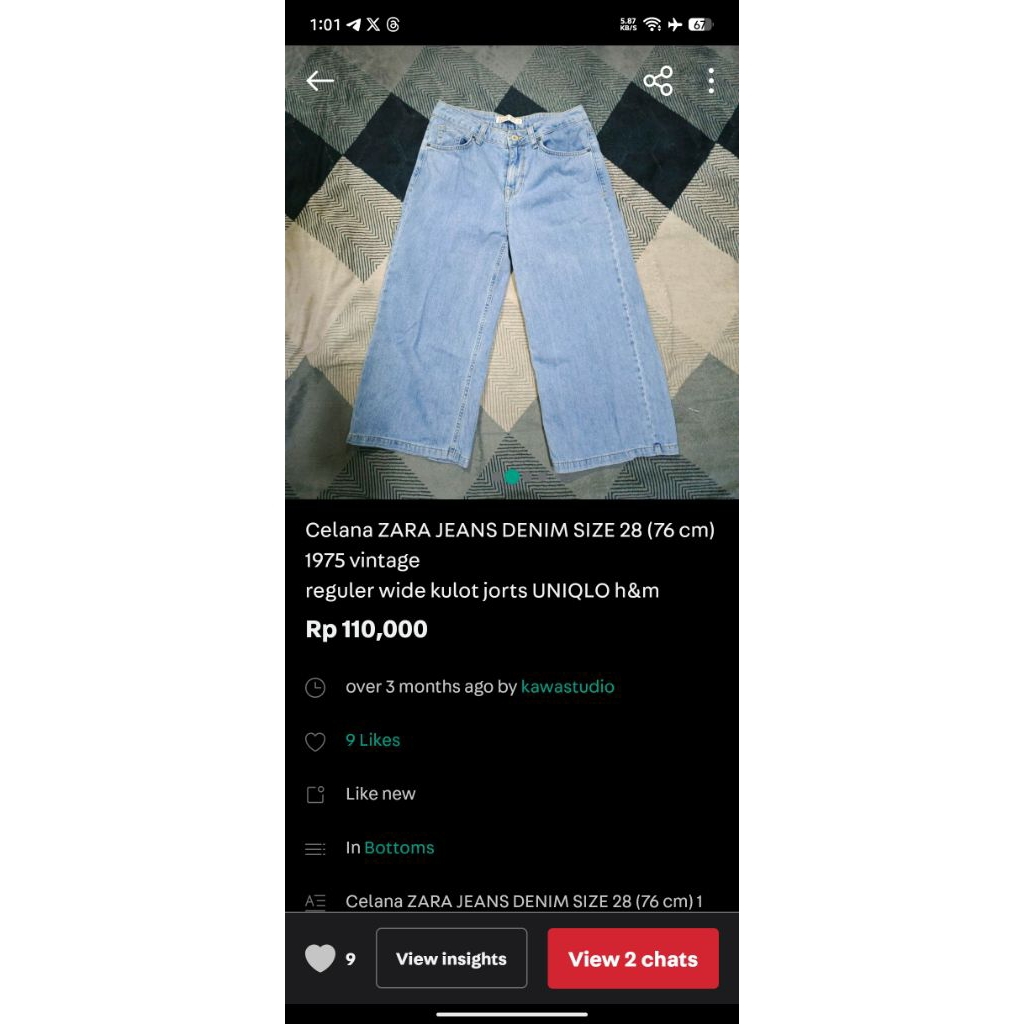 celana jeans zara