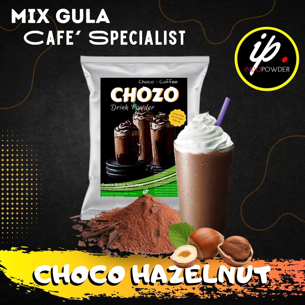 

IP Jakarta - Bubuk minuman COKLAT HAZELNUT 1Kg untuk Cafe, Waralaba, Resto dan Usaha MInuman Kekinian