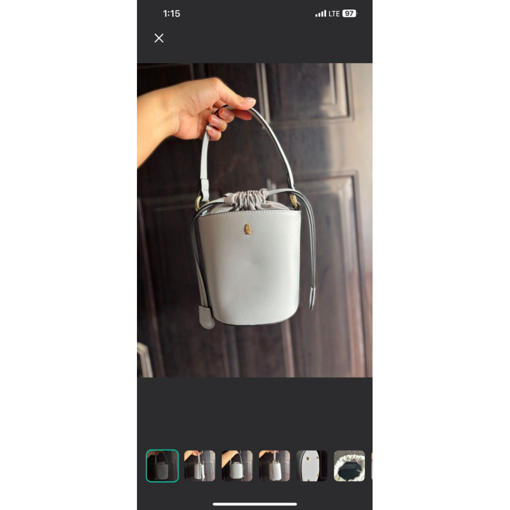 HAND BAG TAS WANITA BECKIE BUCKET ORIGINAL HUSH PUPPIES 