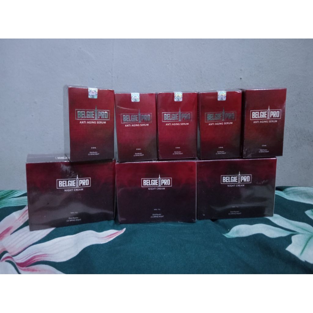 British propolis nightcream dan serum