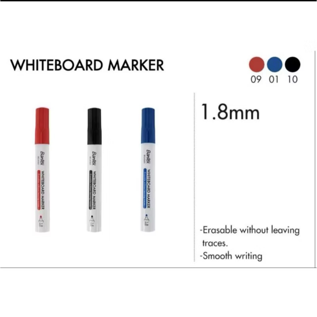

Spidol white board/ bisa dihapus Bantex BG-4501 (1pcs)