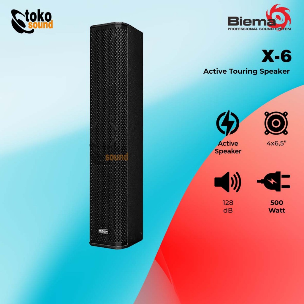 Biema X-6 X6 - Portable Column Array Speaker